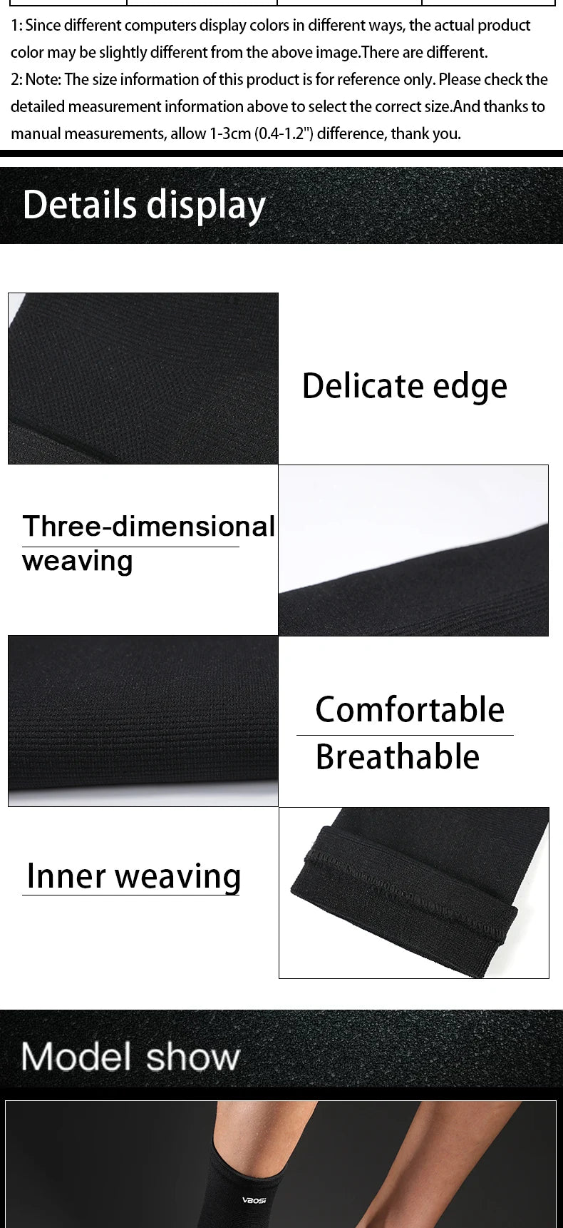 Running Recovery Accessories: 1 PC Elastic Breathable, Daily Wear, Ankle Support Sports Brace / Rungear