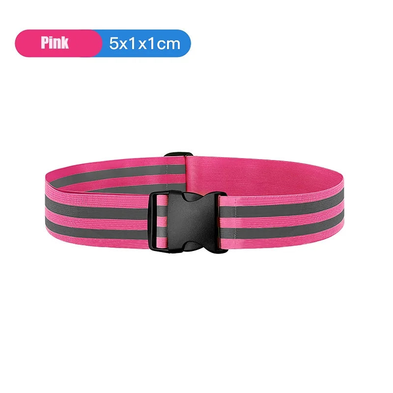 Reflective Safety Waistband Wristbands