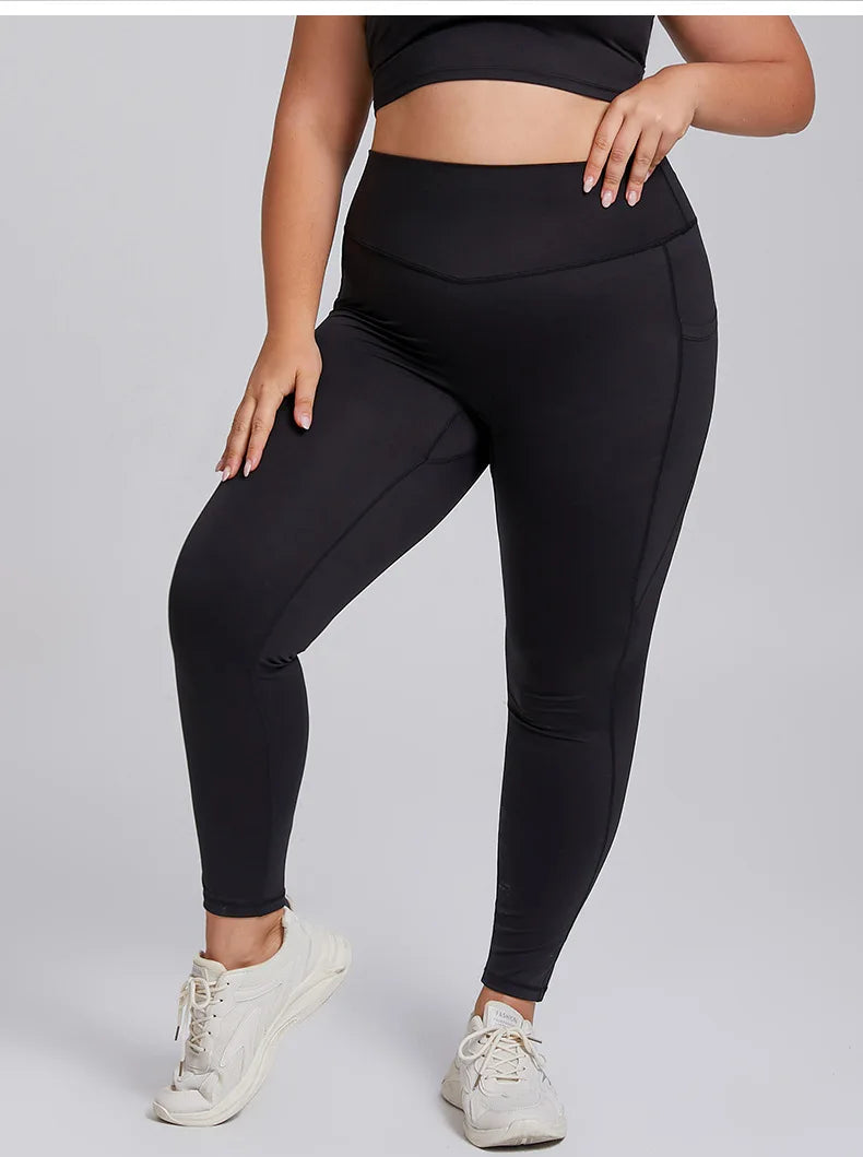 Women's Activewear Sets: 1/2PC Plus Size, Super Stretch Sports Bra Gym Leggings Fitness Suit S-3XL / Rungear