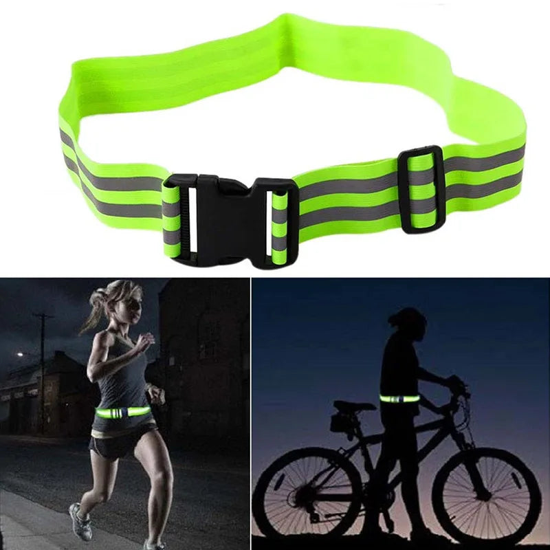 Reflective Safety Waistband Wristbands
