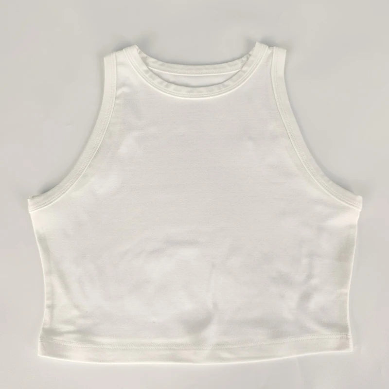 Women's Running Clothing: Seamless Knit, Workout Breathable, Crop Top, Tank Top Without Pads / Rungear