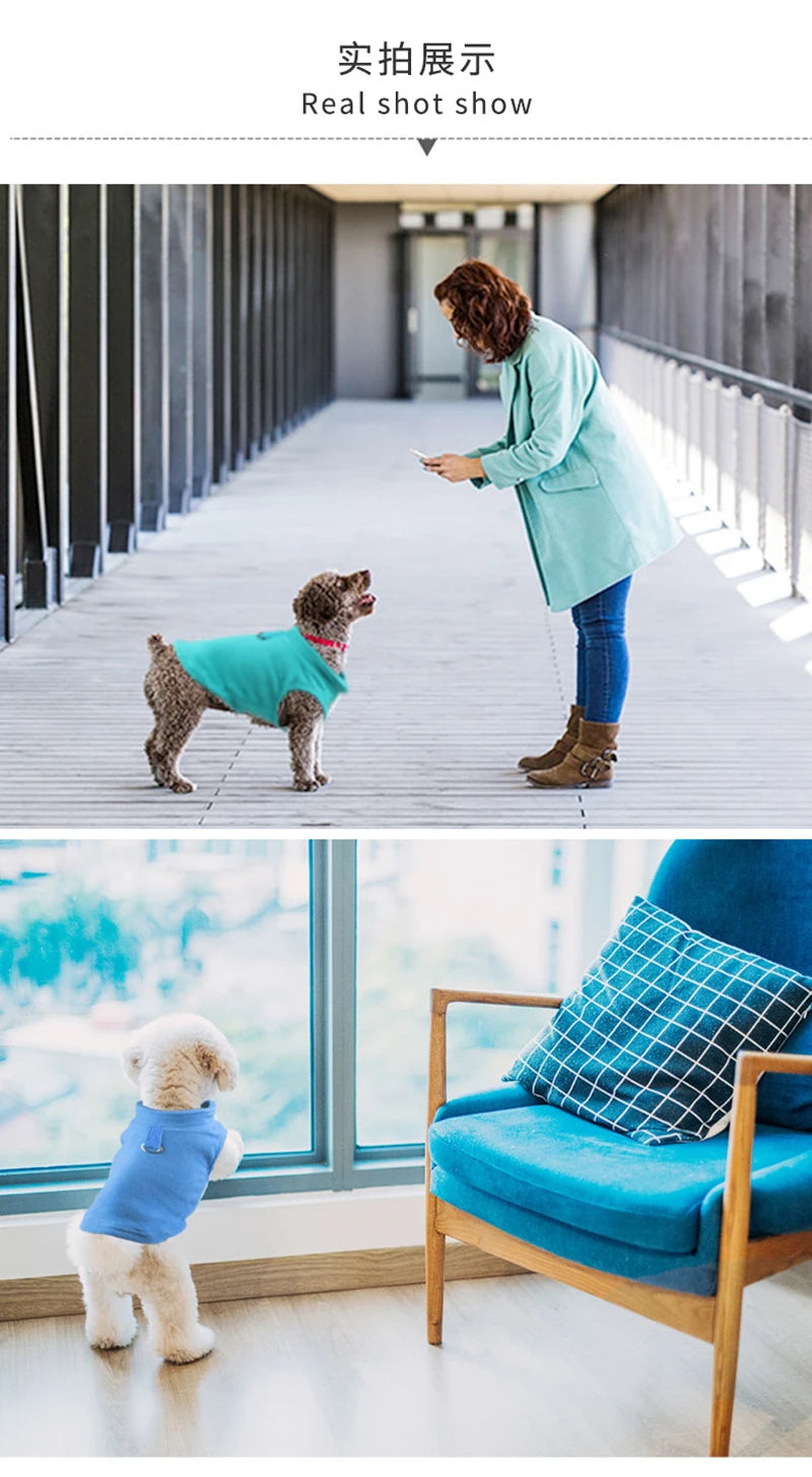 Dog Jacket Supplies: Soft, Warm, Lightweight Fleece Dog Jacket / Rungear