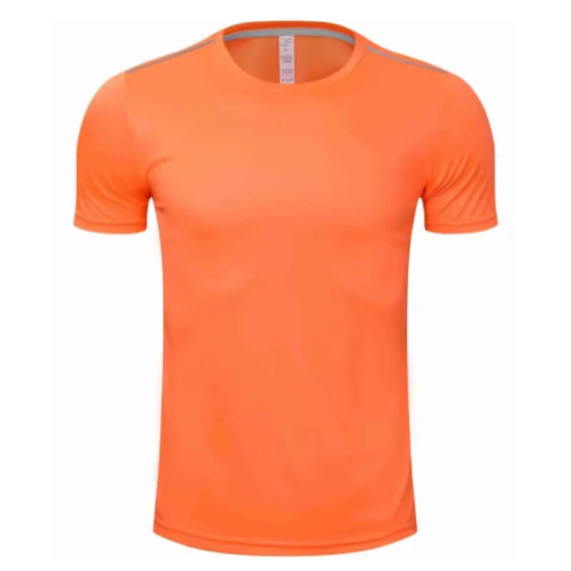 Men's Moisture-Wicking Apparel: Quick-Dry, Lightweight Short Sleeve Moisture Wicking Round Neck T-Shirt / Rungear