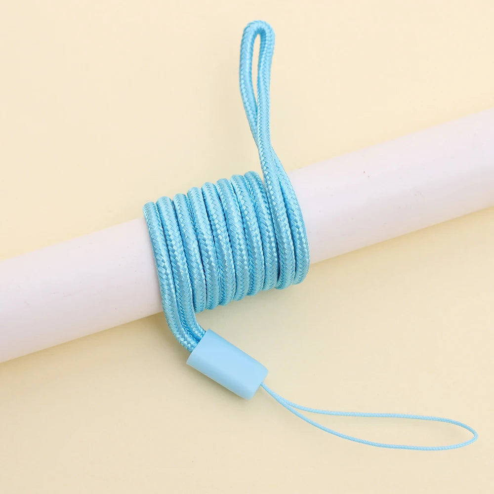 Nylon Multi-purpose Lanyard for Mobile Phone Safety Tools and Emergency Whistles for Running Walking Hiking