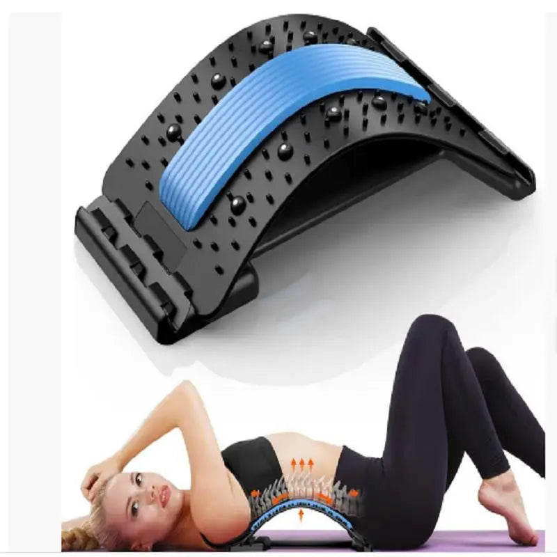 Magnetic Back Massage Muscle Relax Stretcher Posture Therapy  Lumbar Support Pain Relief