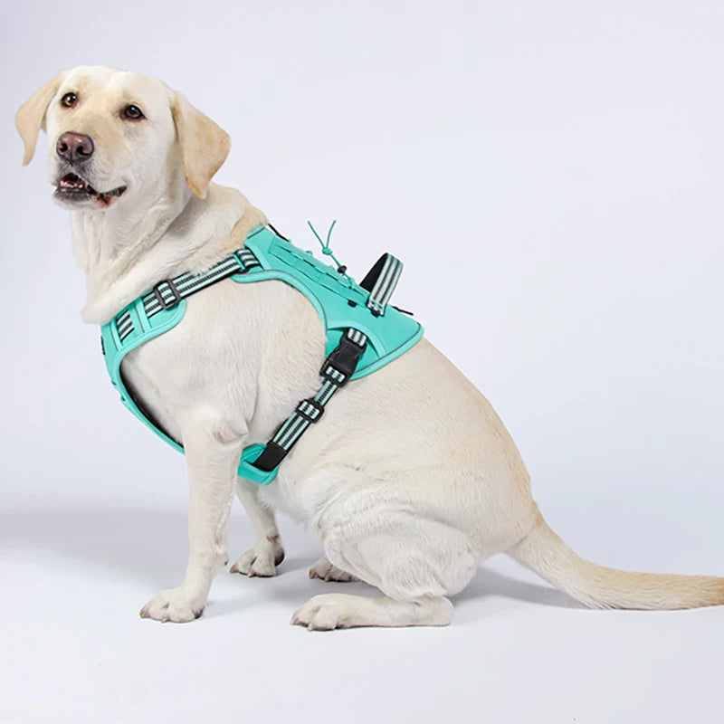 Dog Reflective Gear: Tactical Training, No Pull, Adjustable, Reflective Safety Dog Vest / Rungear