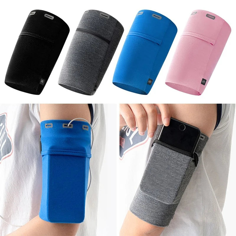 Running Tech Accessories: Universal, Breathable Mobile Phone Sports Arm Bag / Rungear