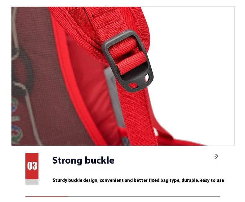 Trail Gear Accessories: 35L Large Capacity Lightweight Hiking Travel Backpack Bag For Outdoors / Rungear
