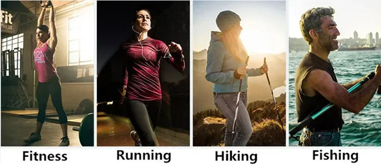 Running Belt Gear: Nylon, Adjustable, Double Pocket, Waterproof Running Waist Belt Bag / Rungear