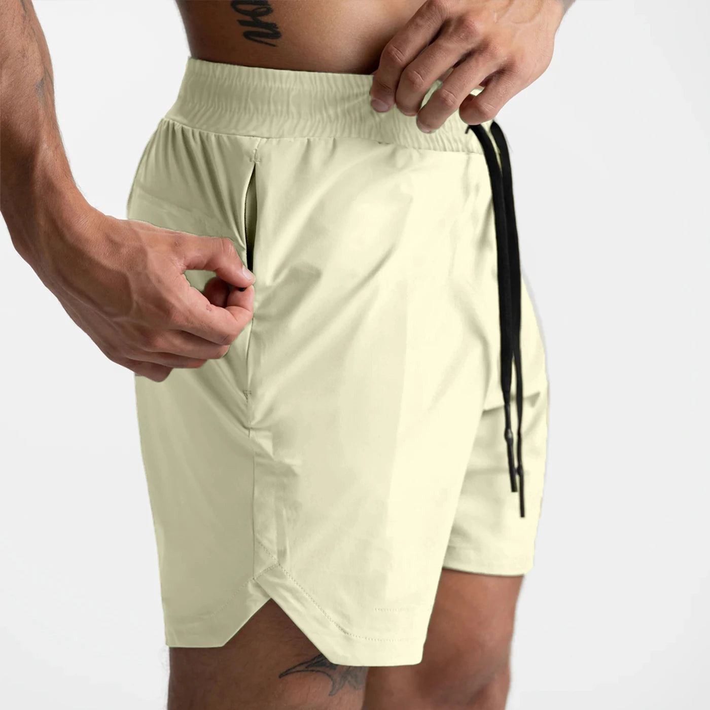 Men's Quick Dry Shorts: Single-Layer, Quick Dry Running Sports Shorts / Rungear