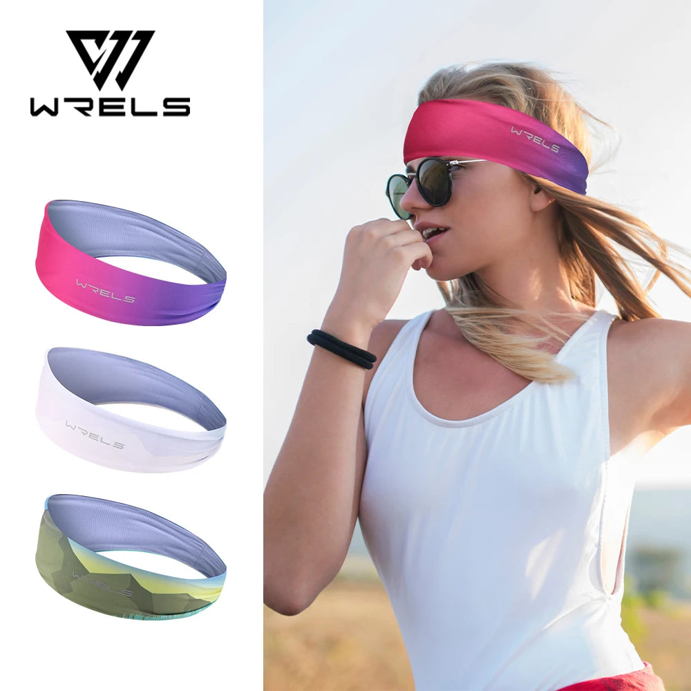Running Hat Accessories: WRELS Elastic, Fitness Workout Sports Sweatband / Rungear