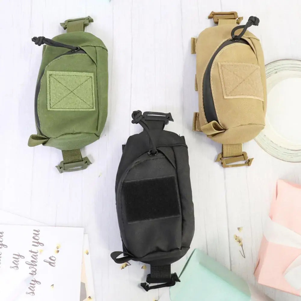 Backpack Strap Bag Phone Holder For Accessories Organizer EDC Tool Waist Pouch