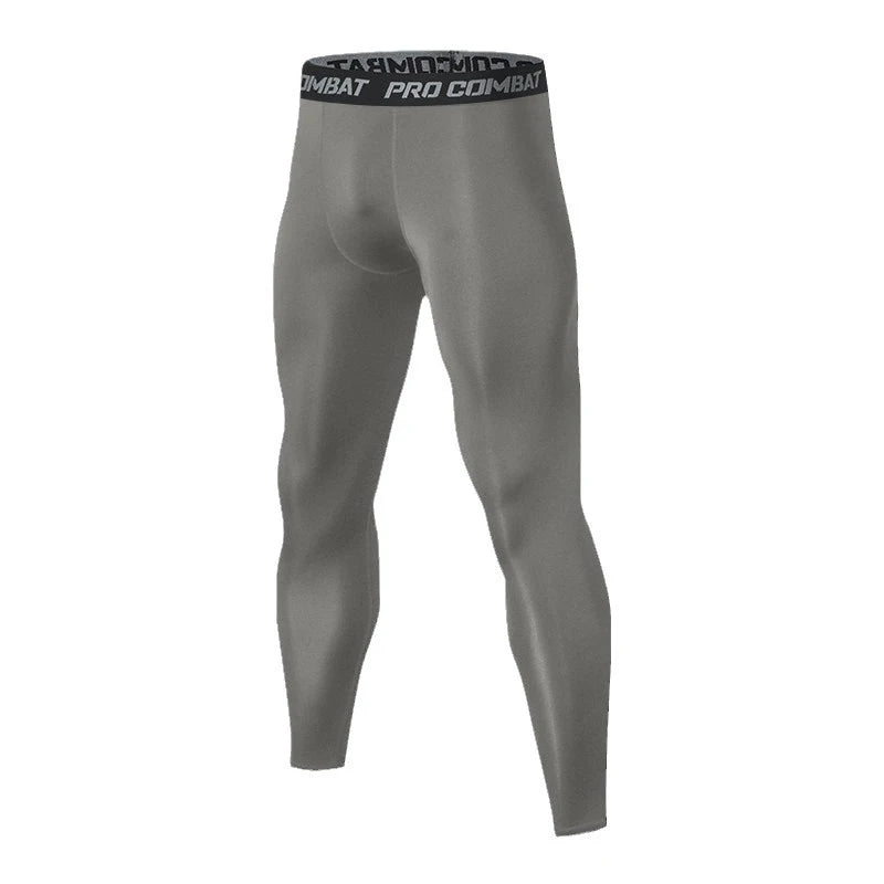 Men's Compression Apparel: Cool Dry, Sports Athletic Compression Workout Running Leggings / Rungear
