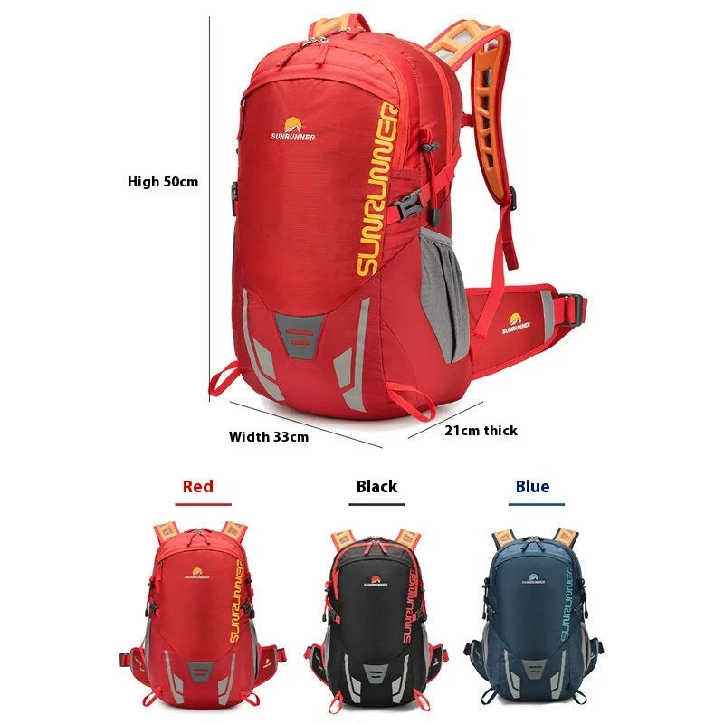 Trail Gear Accessories: 35L Large Capacity Lightweight Hiking Travel Backpack Bag For Outdoors / Rungear