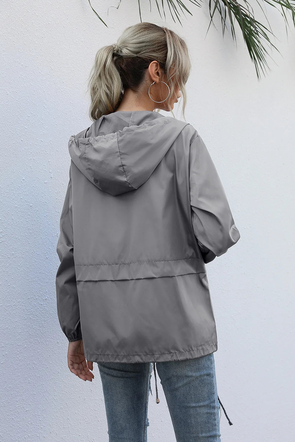 Women's Jackets Apparel: Ultralight, Waterproof, Windproof, Slim Hooded Windbreaker Jacket / Rungear