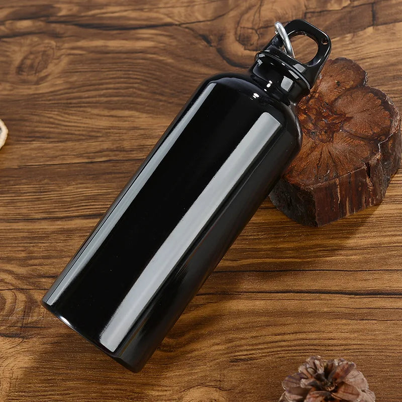 Portable Alloy Water Bottle 500ml Hiking Walking Running and Everyday Use