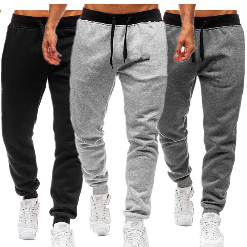 Men's Winter Apparel: Casual Sports Running, Jogging, Long Sweatpants / Rungear