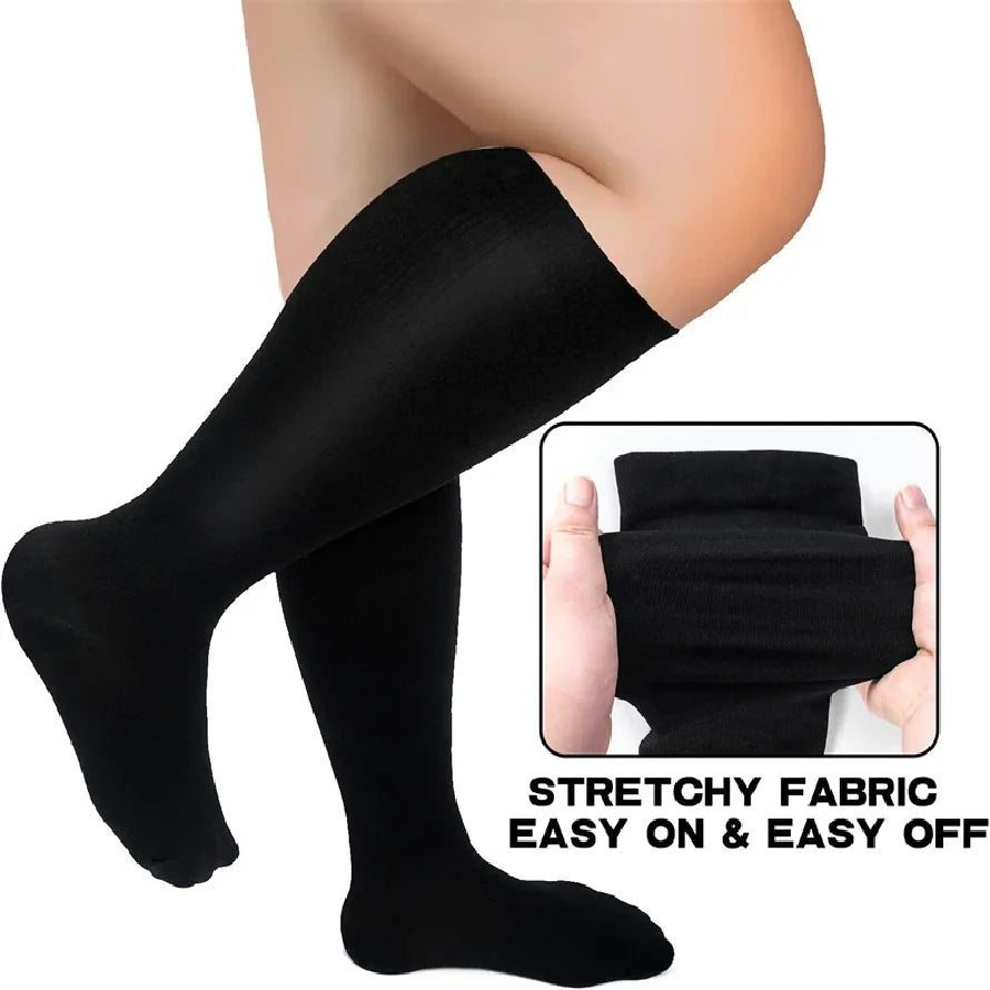 Compression Socks Gear: Plus Size, Unisex, Running Sports Compression Socks / Rungear