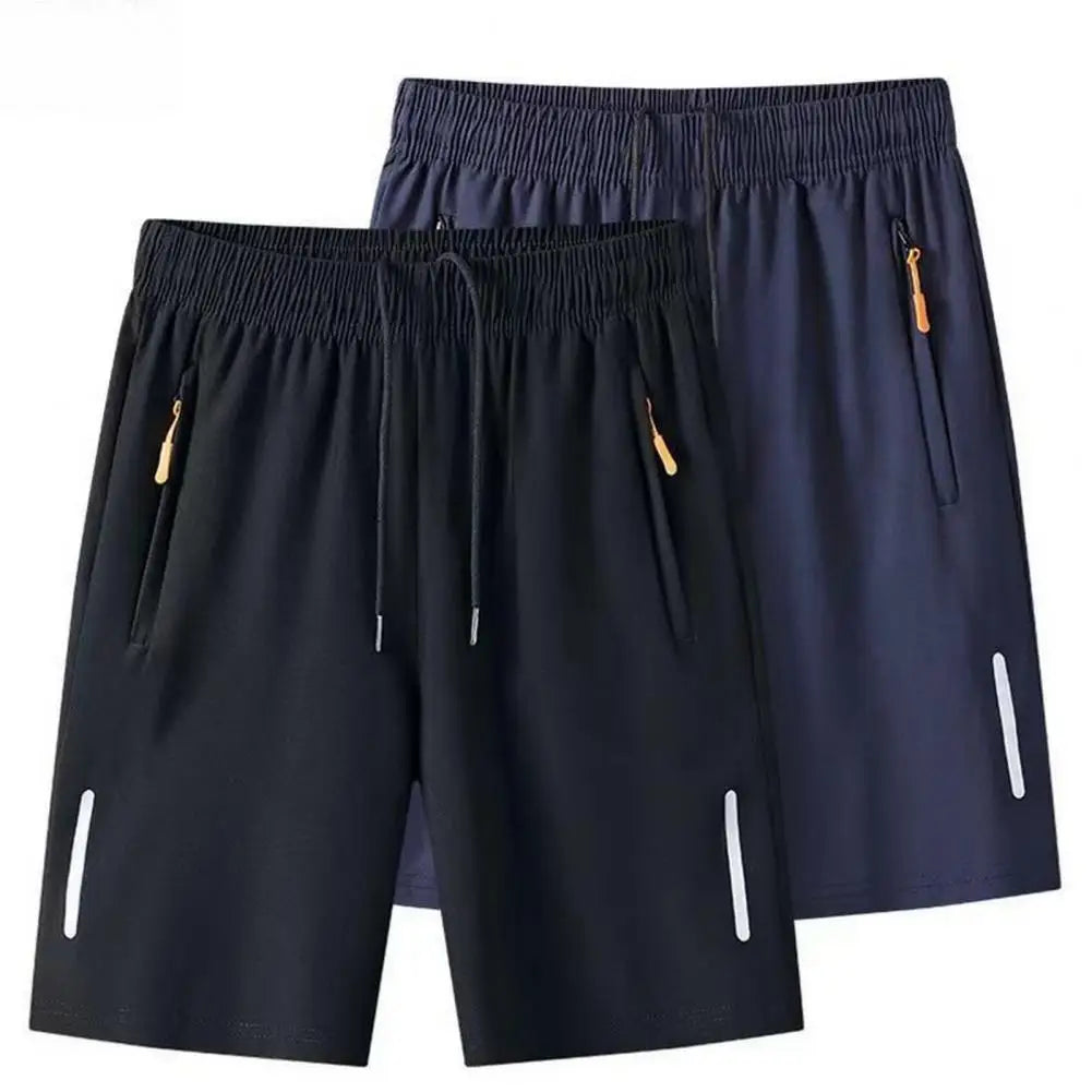 Men's Plus Size Up Summer Casual Thin Stretch Loose Quick Dry Sports Shorts