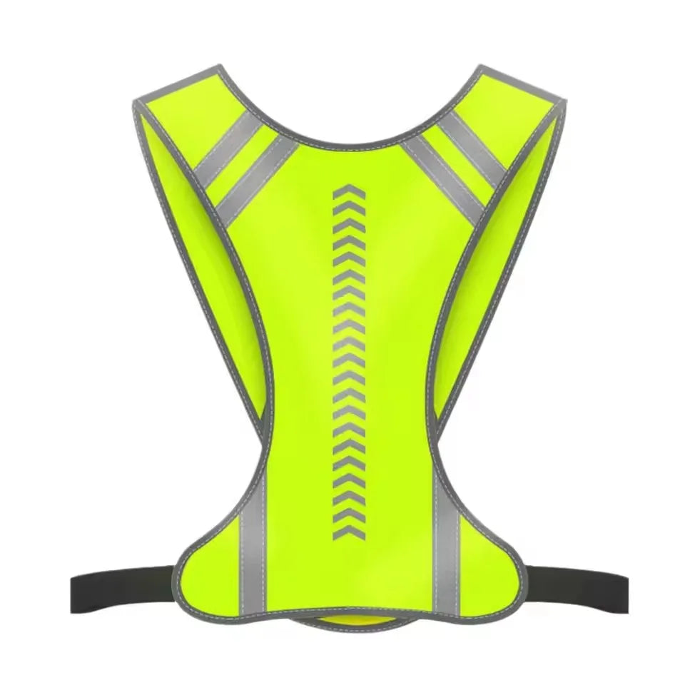 Reflective Running Safety Gear: Lightweight, Adjustable, Safety Waterproof Vests / Rungear