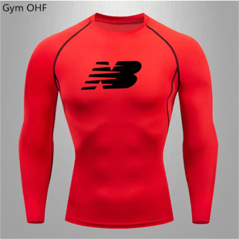 Men's Comfortable Breathable Quick Dry Slim Fit T Shirt for Outdoor Sports