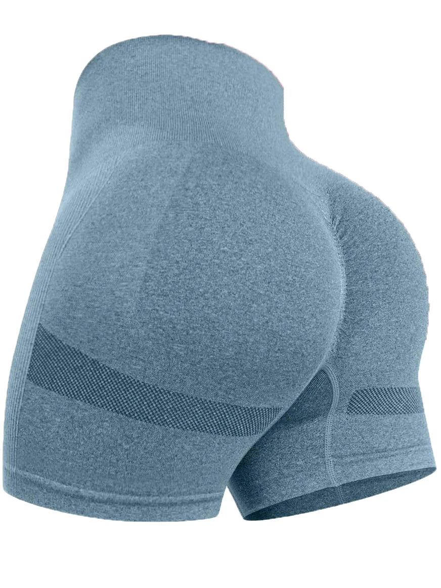Women's Activewear Shorts: 4PC High Waist, Booty Lifting, Summer Fitness Shorts / Rungear