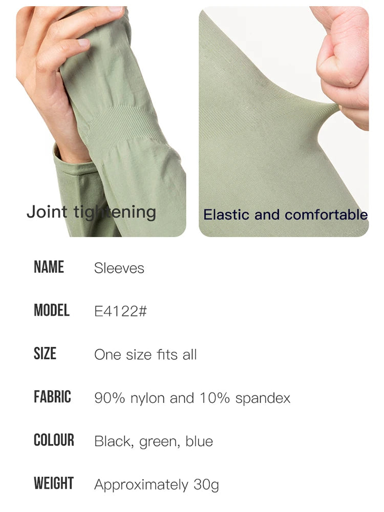 AONIJIE E4122 Quick-Dry Sunscreen Ice Sleeves – UV Protection for Running, Cycling & Outdoor Sports