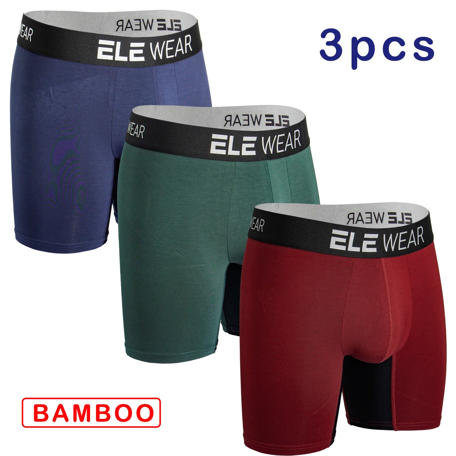 Men's Running Apparel: Bamboo Moisture-Wicking, Long Sports Underwear / Rungear