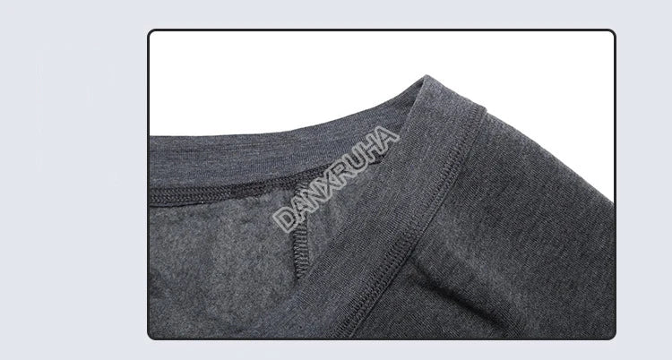 Men's Thermal Apparel: Winter Fleece ,Thick Thermal Long John Underwear Sets / Rungear