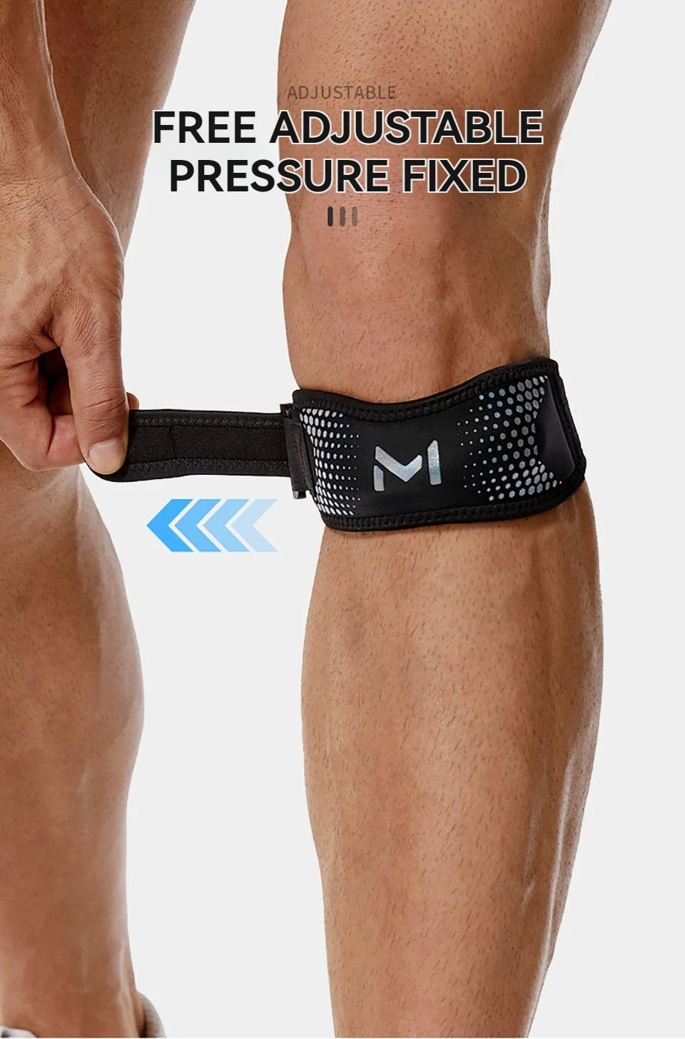 Recovery Gear Accessories: GTUBIKE 1PC Patella Knee Strap, Adjustable Knee Stabilizer Support Band for Outdoor Sports / Rungear