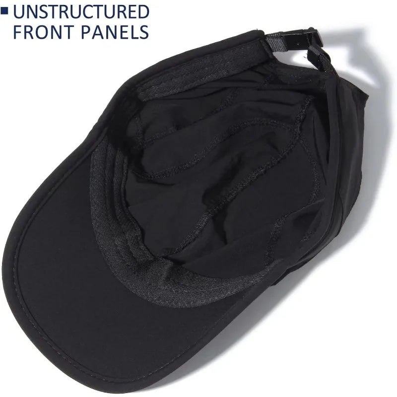 Summer Hat Gear: Unisex, Lightweight, Breathable, Quick Dry, Running Cap with Soft Brim / Rungear