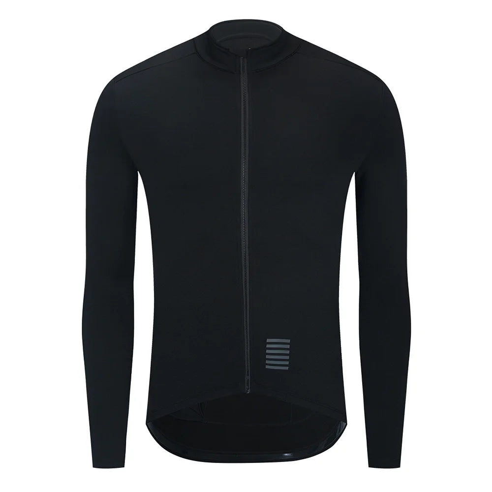Winter Men's Apparel: YKYWBIKE Warm Long Sleeved, Thermal Fleece Lined Jacket For Winter And Autumn / Rungear