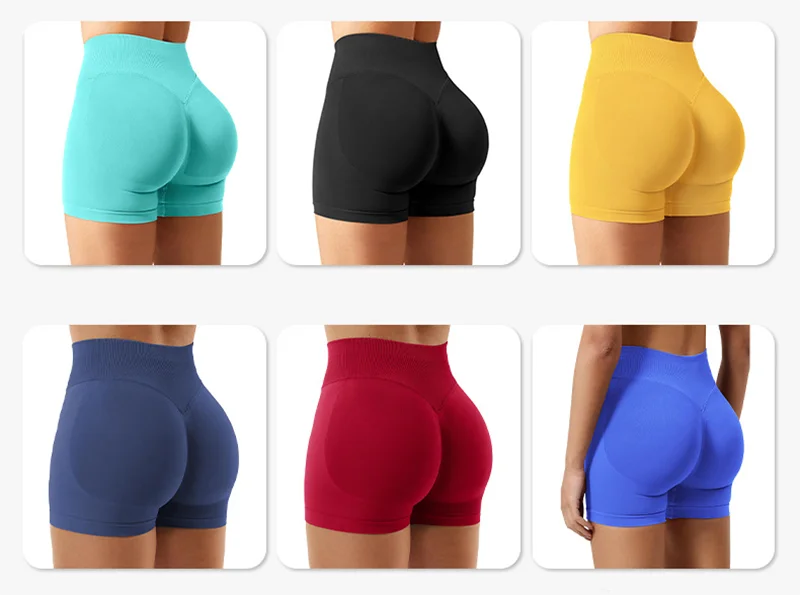 Women's Summer Apparel: Breathable, Thin, High Waisted Casual Sports Shorts, T 4.5" Low Ribbed Band / Rungear