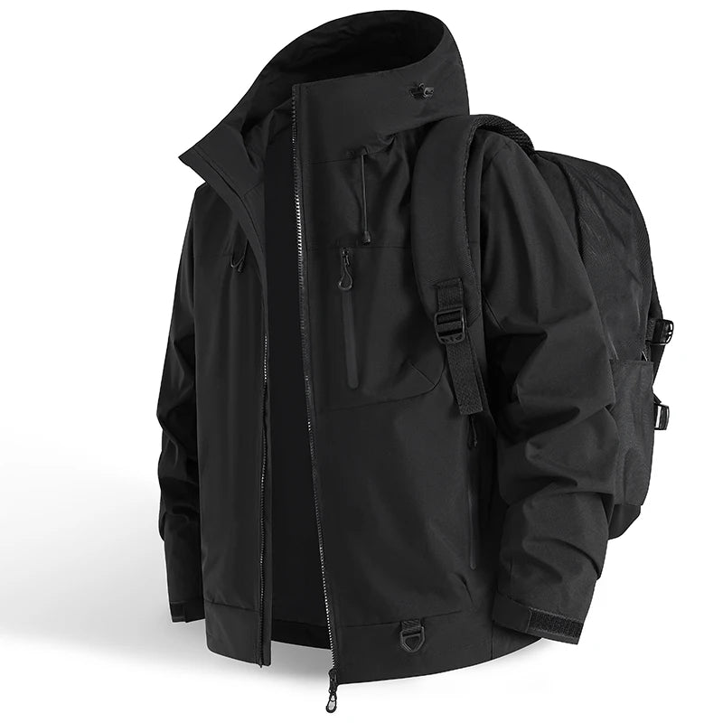 Winter Jacket Apparel: Unisex, Single Layer, Waterproof, Windproof Outdoor Sports Windbreaker Jackets / Rungear