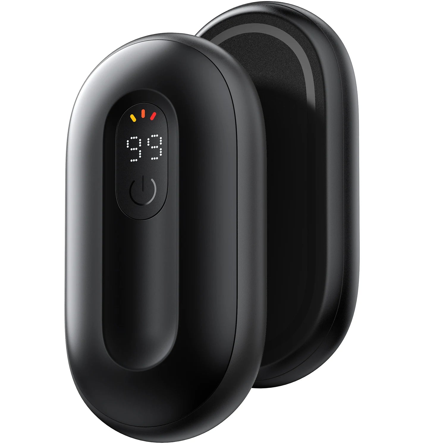 Portable 2-in-1 Rechargeable Magnetic Electric Hand Warmers with Digital Display