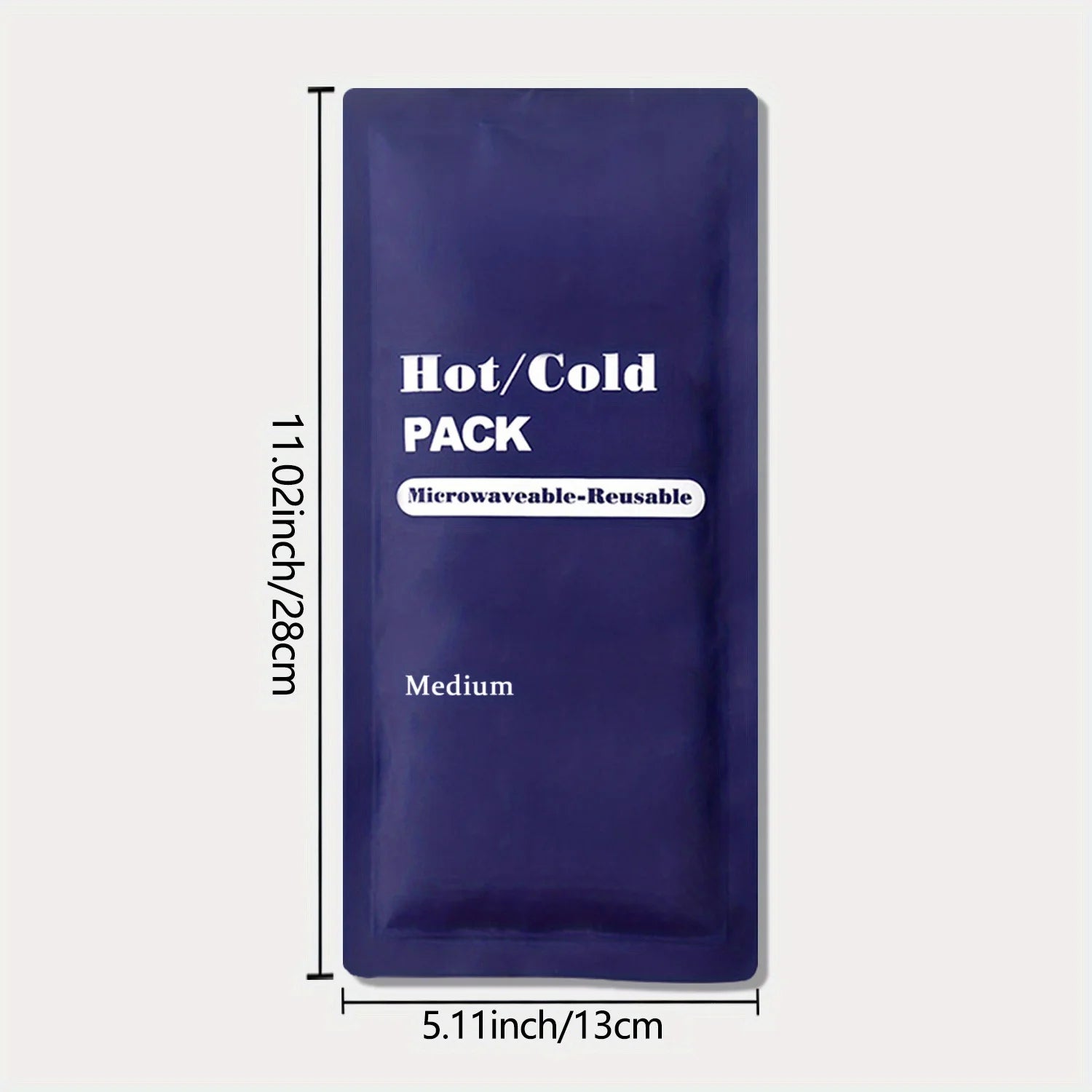 Recovery Gear Accessories: Reusable, Microwaveable Hot Cold Therapy Pack Gel Pad for Emergency Pain Relief / Rungear