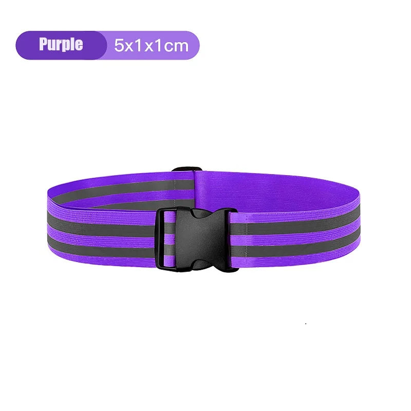 Reflective Safety Waistband Wristbands