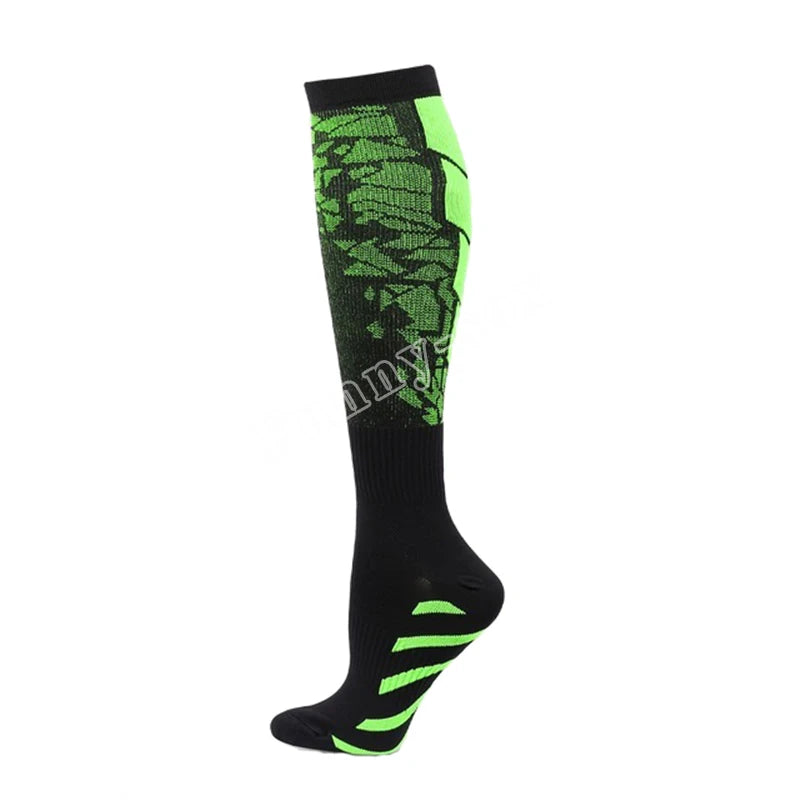 Running Compression Socks: 1 PC Medical 20-30mmhg Compression Socks for Flight, Travel, Pregnancy, Edema Diabetes, Varicose Veins / Rungear