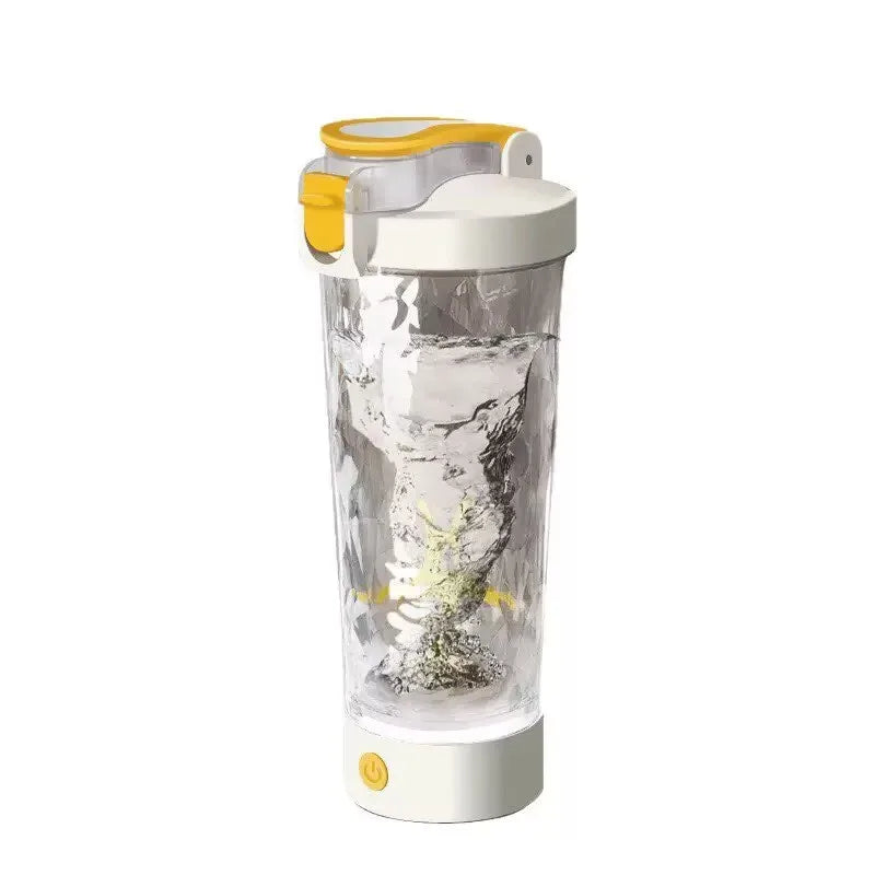 Running Hydration Gear: Portable, USB Rechargeable Protein Powder Shaker, Automatic Mixing Cup for Gym, Running, Hiking / Rungear