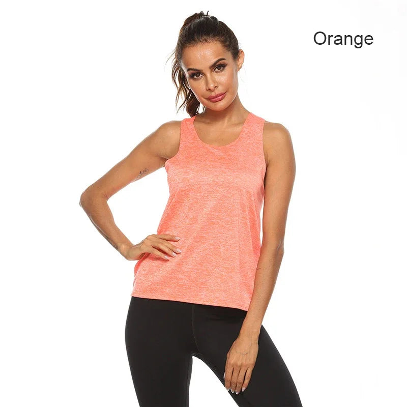 Women's Running Apparel: STOUREG Sleeveless, Quick-Dry Racerback Workout Tank Top / Rungear
