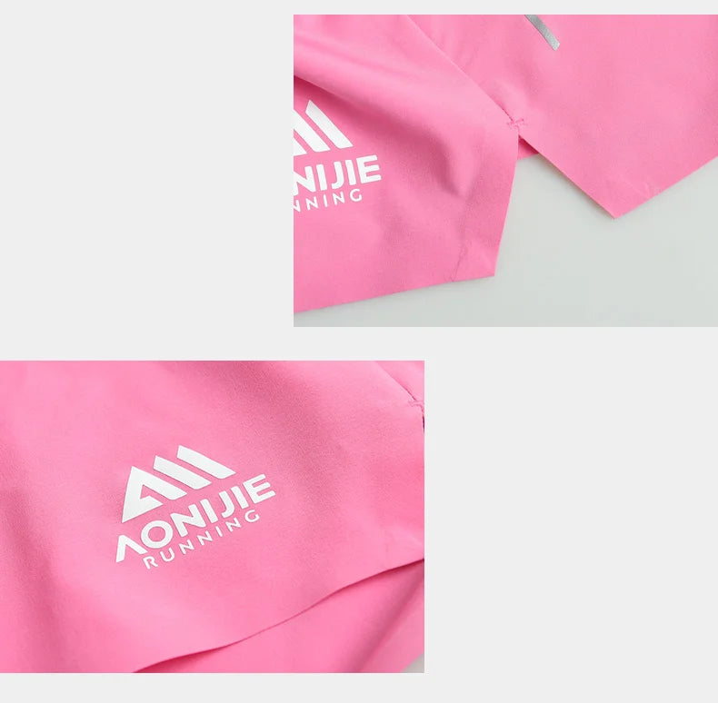 AONIJIE FW6199 Women's Running Shorts with Pockets Lightweight Quick Dry Sports Shorts Gym Workout Athletic Shorts for Women