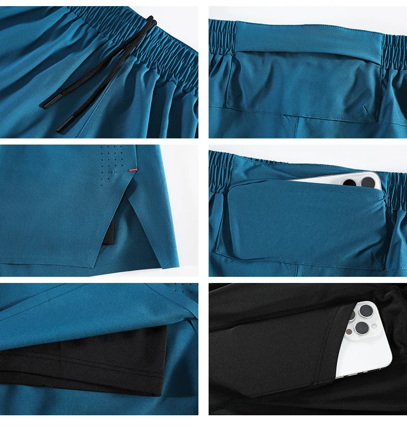 Men's Compression Apparel: Breathable, Comfortable, Quick-Dry, Fitness, Running Training Shorts / Rungear