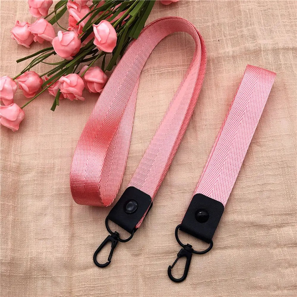 Neck Lanyards Mobile Phone Straps Wrist Band Key Rope