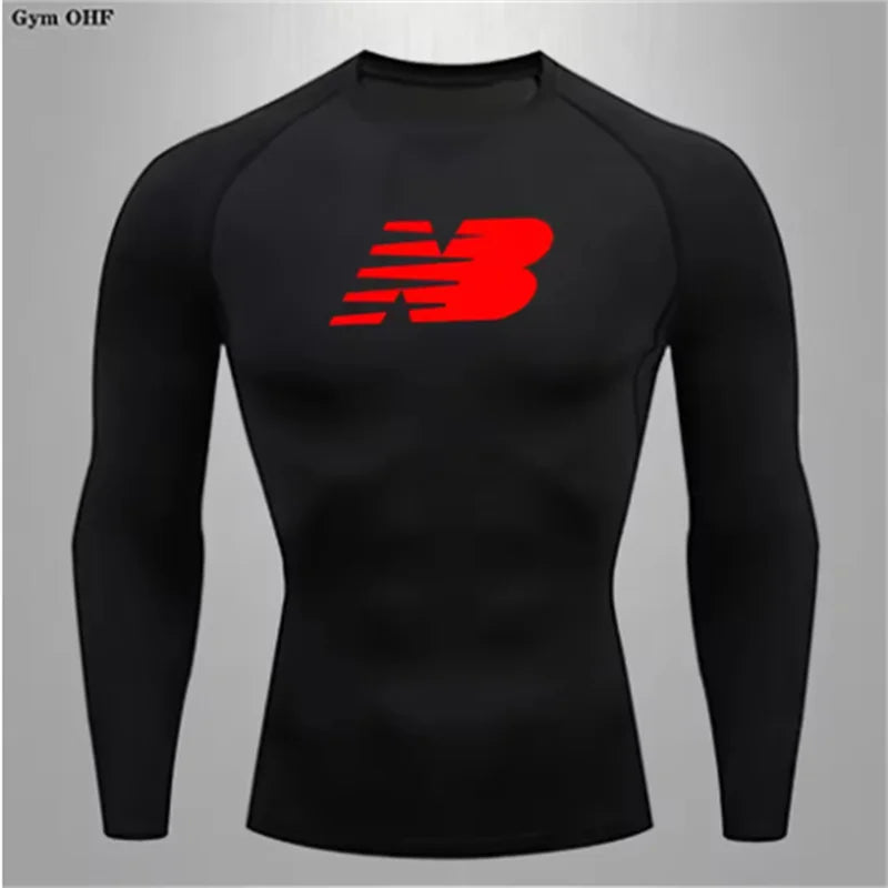 Men's Comfortable Breathable Quick Dry Slim Fit T Shirt for Outdoor Sports