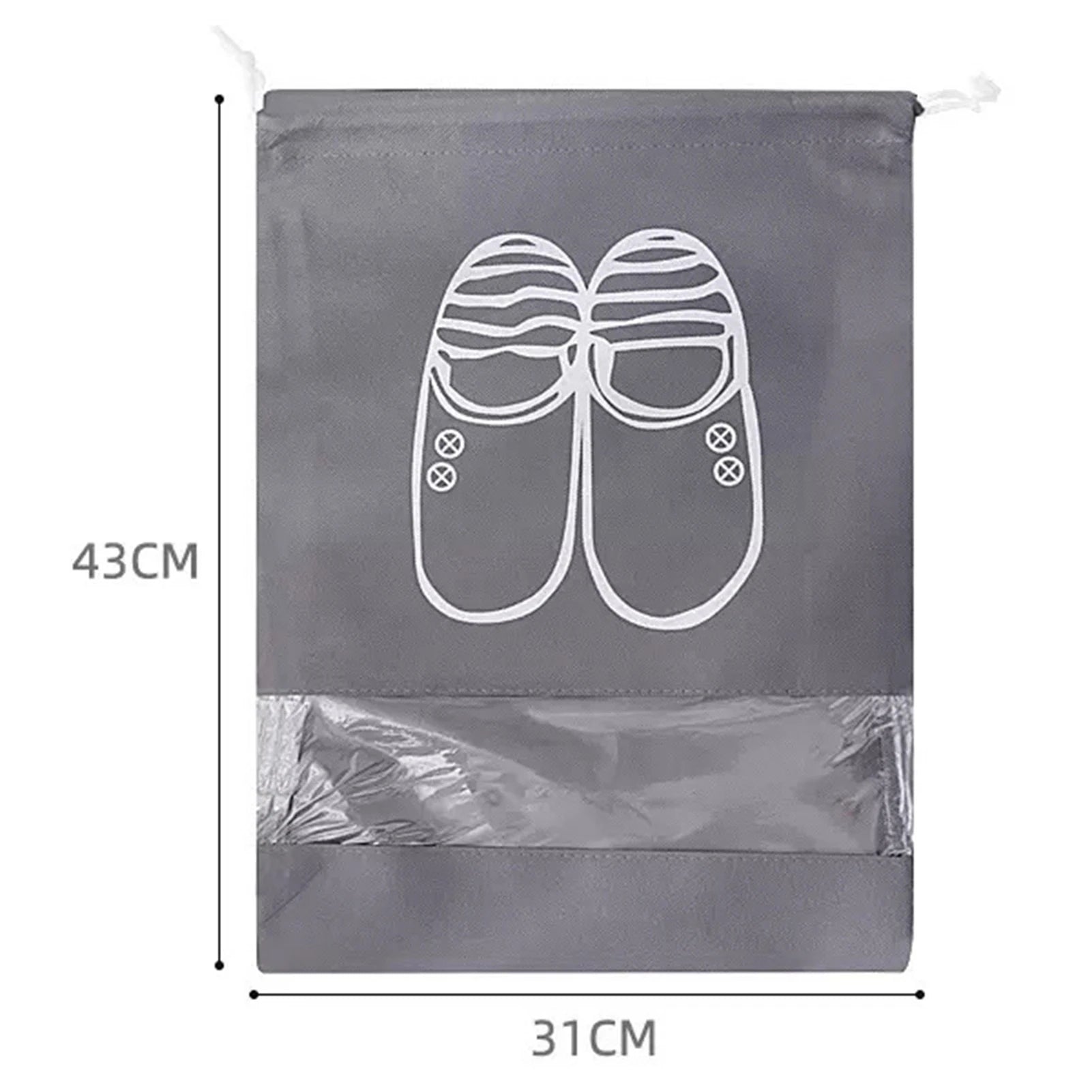 Nylon Waterproof Drawstring Storage Pouch Multi-functional Bag Durable Shoes Underwear Travel Sport Bags Ditty Bags For Travel