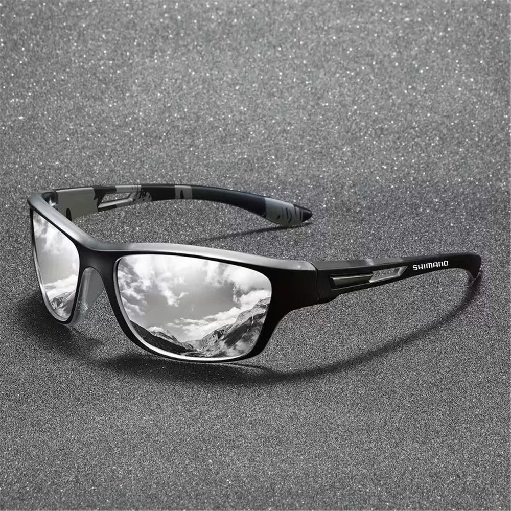 Sunglasses Gear Accessories: Shimano UV400 Unisex Polarized Protective Outdoor Sports Sunglasses / Rungear