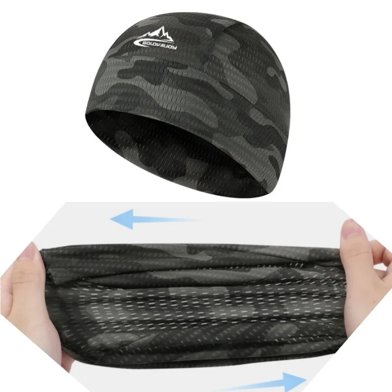 Hat Gear Accessories: Breathable Mesh, Quick-Dry Hiking, Running Sports Beanie Hat / Rungear
