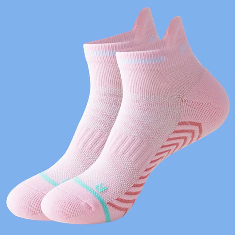 Running Apparel: Unisex, Thickened, Quick-Dry, Marathon Running Towel Bottom Sports Socks / Rungear