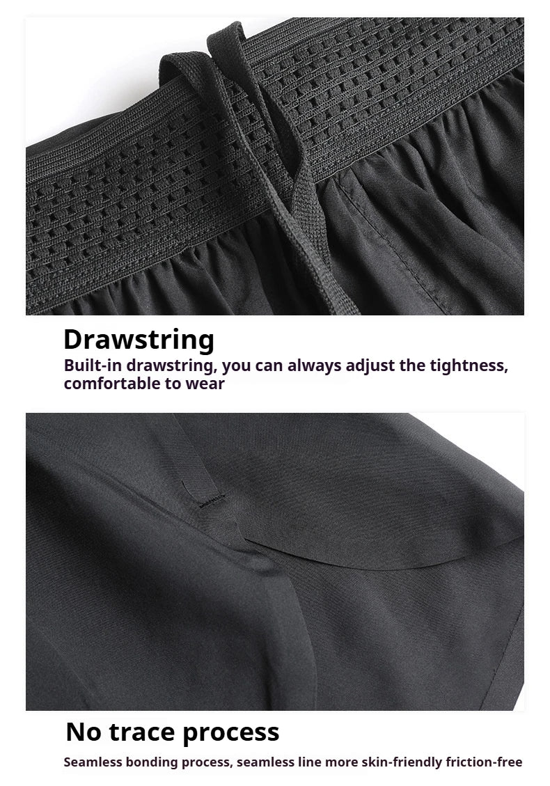 Men's Quick-Dry Apparel: Lightweight, Athletic 3-Inch Marathon Shorts with Built-in Liner Waist Pocket for Trail, Running / Rungear