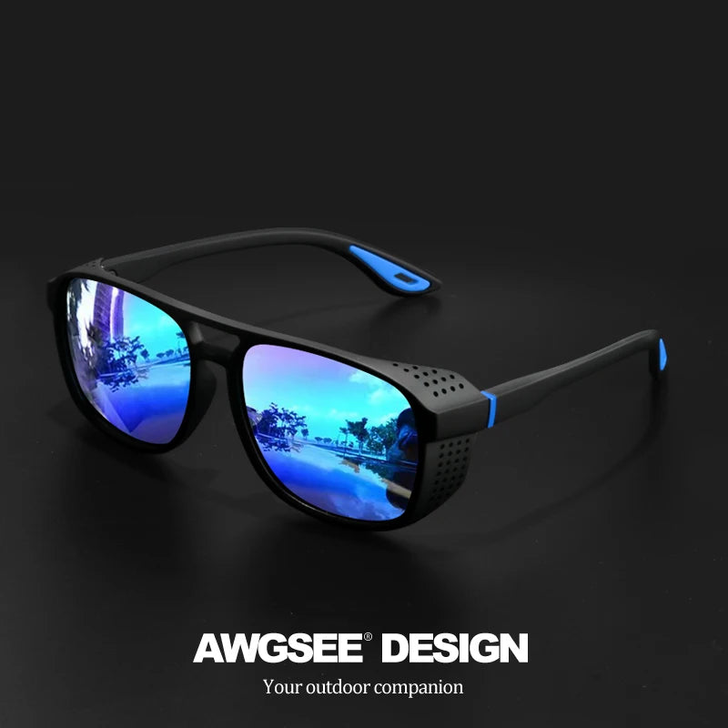 Running Sunglasses Gear: Polarized, Windproof UV400 Sports Sunglasses for Hiking, Outdoor Enthusiasts / Rungear